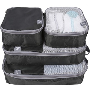 image:imageTravelon Set of 4 Soft Packing OrganizersBlack