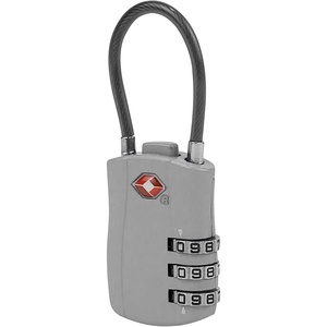 image:imageTravelon TSA Accepted Luggage Cable Lock Neon Green One SizeSilver