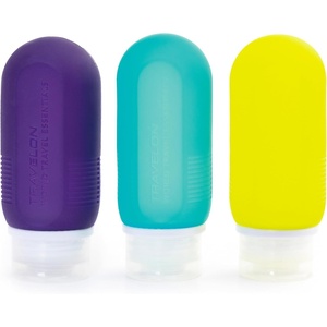image:imageTravelon World Travel Essentials Set of 3 Leakproof 3 oz Travel Tubes