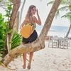 image:imageTravelon unisexadult Coastal Cinch Bag amp Cooler Purple One SizeSunflower