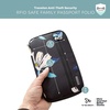 image:imageTravelon RFID Blocking Family Passport WalletMidnight Floral