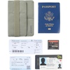 image:imageTravelon RFID Blocking Flap Passport HolderGray Wash