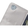 image:imageTravelon RFID Blocking Flap Passport HolderGray Wash
