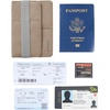 image:imageTravelon RFID Blocking Flap Passport HolderSable Wash