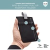 image:imageTravelon RFID Blocking Pull Up Passport holderBlack Rinse
