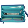 image:imageTravelon Safe Id Accent Turn Lock Clutch Wallet Cobalt One SizeCobalt