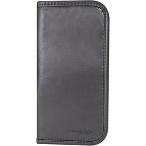 image:imageTravelon Luggage Safe Id Checkbook Wallet Off Black SmallOff Black