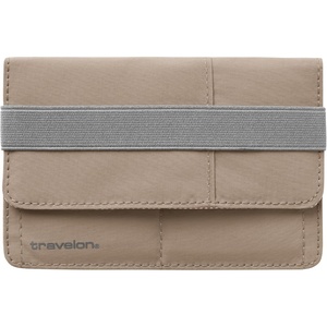 image:imageTravelon RFID Blocking Flap Passport HolderSable Wash