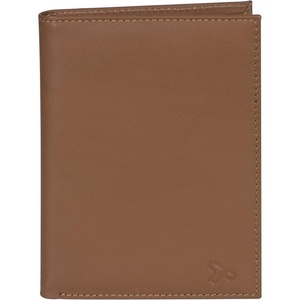 image:imageTravelon Safe Id Leather Passport Wallet Saddle One SizeSaddle